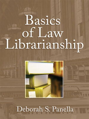 cover image of Basics of Law Librarianship
